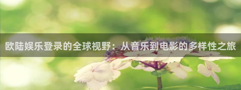 佛山市南海彩虹多多机电仪器有限公司：欧陆娱乐登录的全球视野：从音乐到电影的多样性