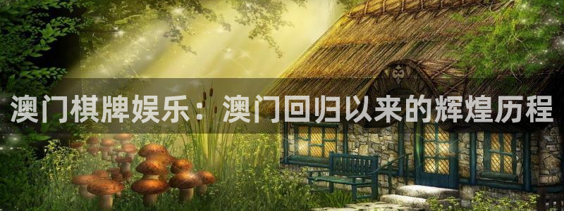彩虹多多体育用品：澳门棋牌娱乐：澳门回归以来的辉煌历程