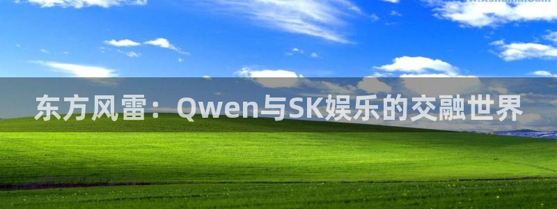 彩虹多多体育代理申请流程：东方风雷：Qwen与SK娱乐的交融世界